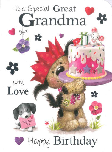 Picture of GREAT GRANDMA BIRTHDAY CARD